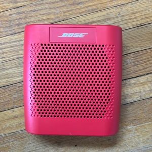 Red Bose speaker!